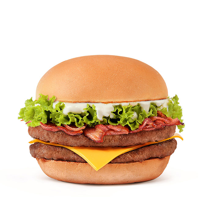 super bacon papo burguer fast food hamburguer restaurante